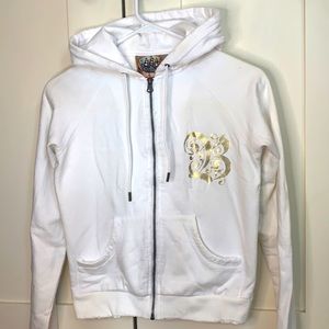 Early 2000s Gwen Stefani LAMB BABY Cropped Hoodie